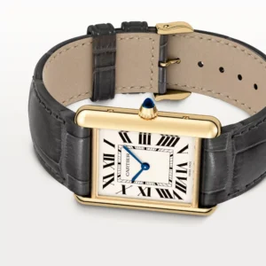 Cartier Tank Louis – Gold ceinture Noiré