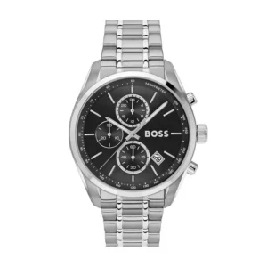 montre-homme-chronographe-boss-grand-prix-acier-argente